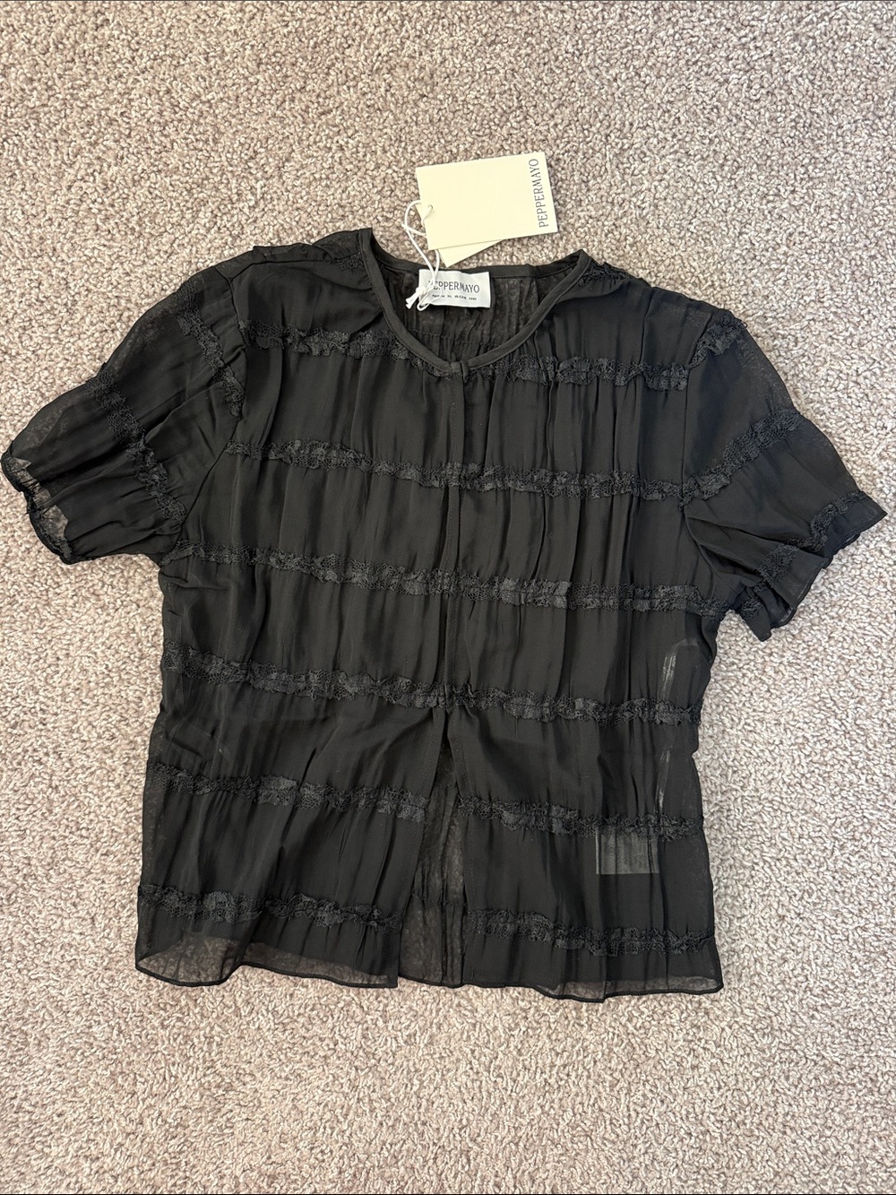 Peppermayo Sheer Top